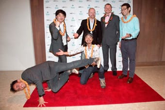 The NAF delegates at HIFF 32.