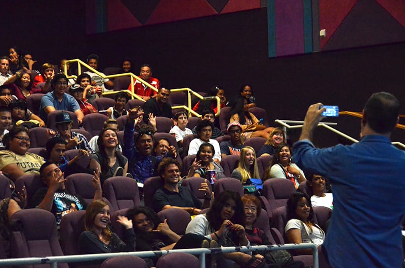 A special screening of 'I Learn America' for high school students.