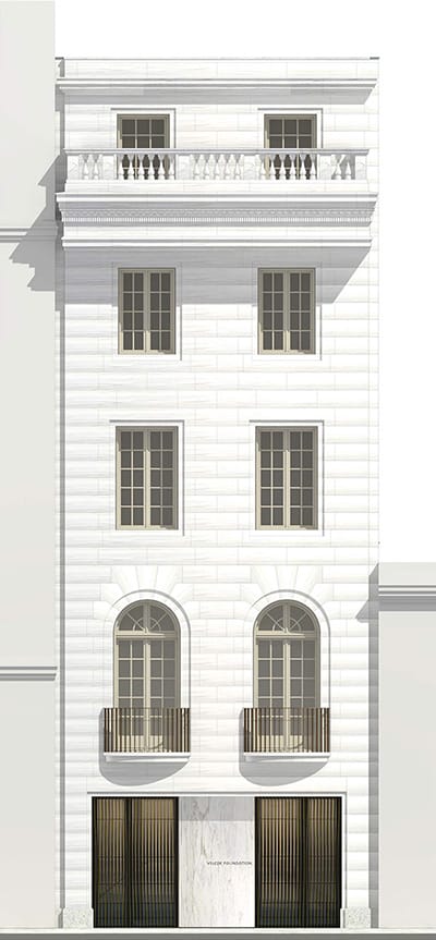 The Vilcek Foundation's new headquarters is located at 21 East 70th Street, New York, NY 10021