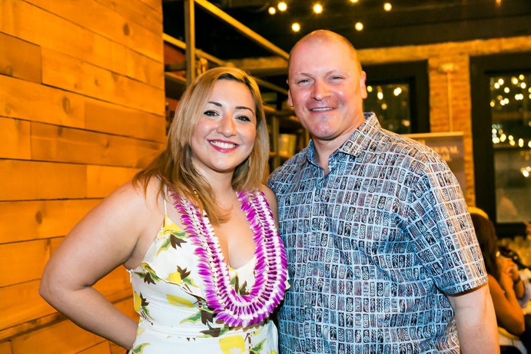 Rick Kinsel and Beckie Stochetti. Photo courtesy of Rae Huo.