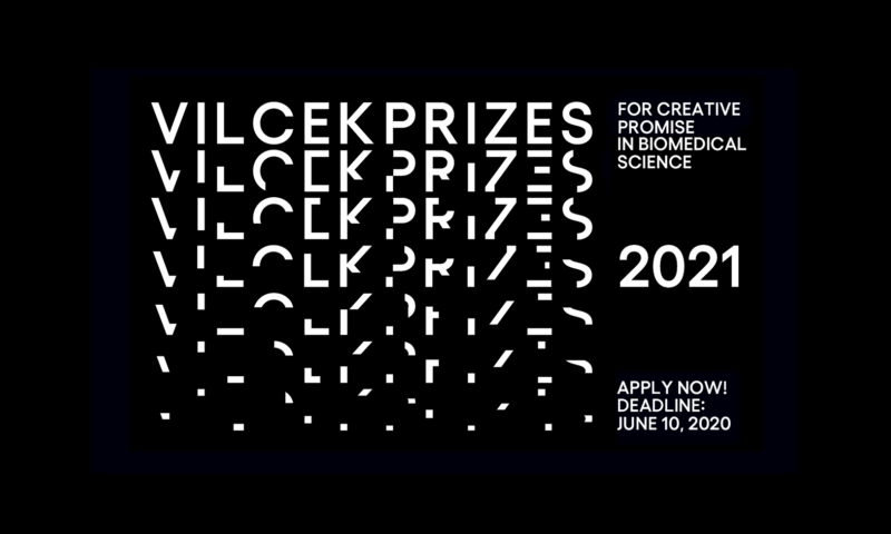 The Vilcek Foundation will award three prizes of $50,000 to early-career immigrant researchers in biomedical science in 2021.