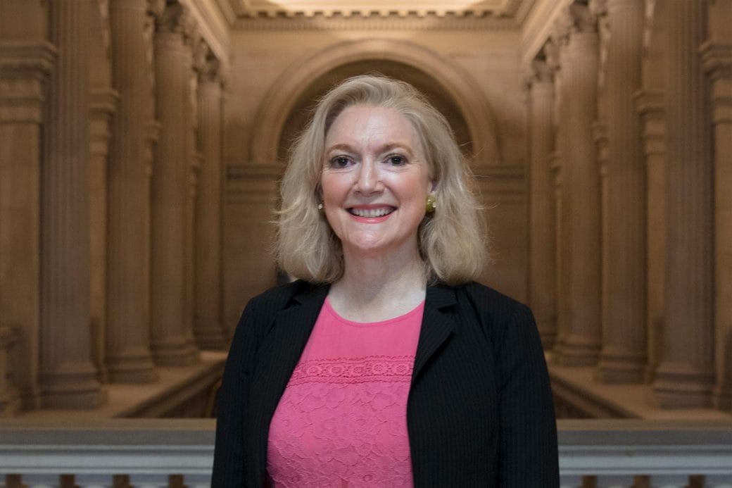 A photo of Carmen Bambach at the Metropolitan Museum of Art