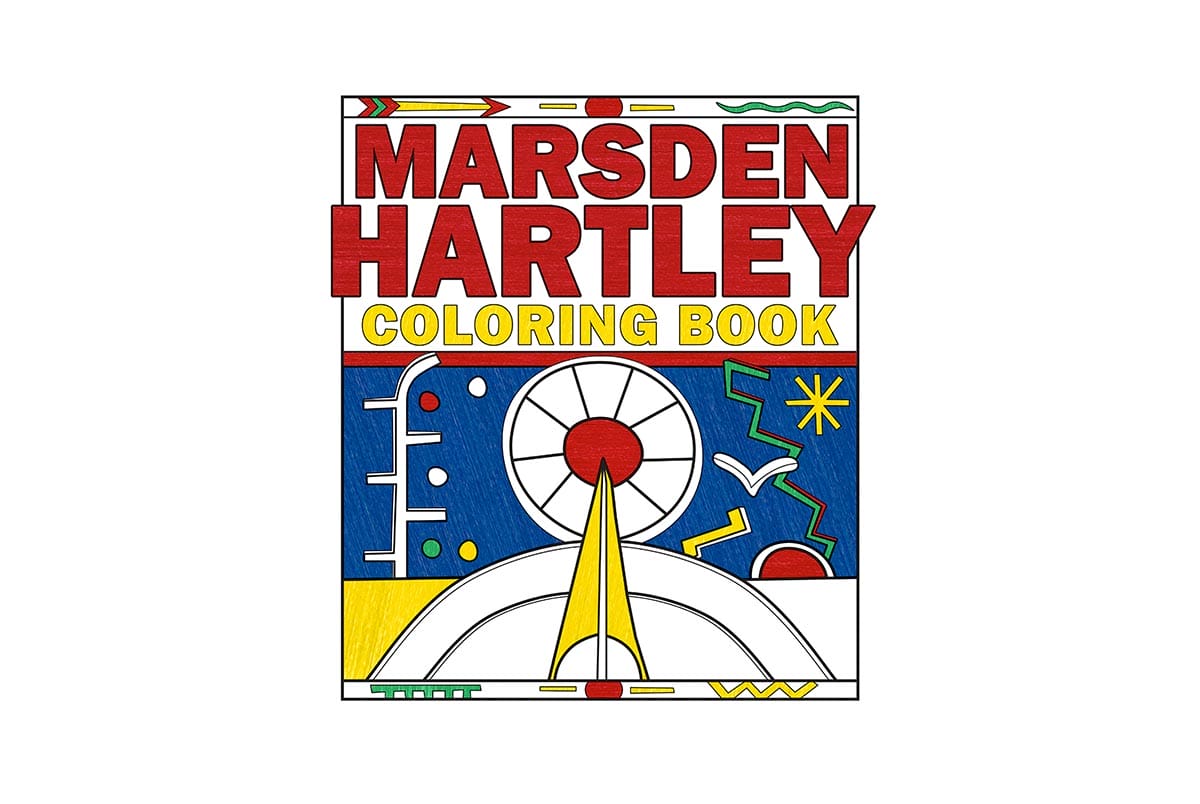 Coloring Book Inspired by Marsden Hartley