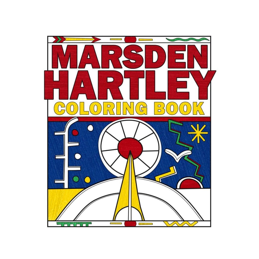 Coloring Book Inspired by Marsden Hartley