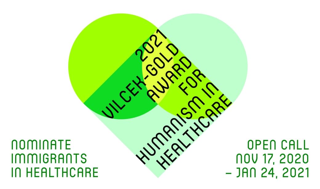 Open call for Vilcek-Gold Award to nominate immigrants in healthcare