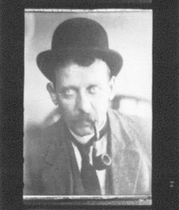 An image of Oscar Bluemner from negative photograph strips, circa 1930s.