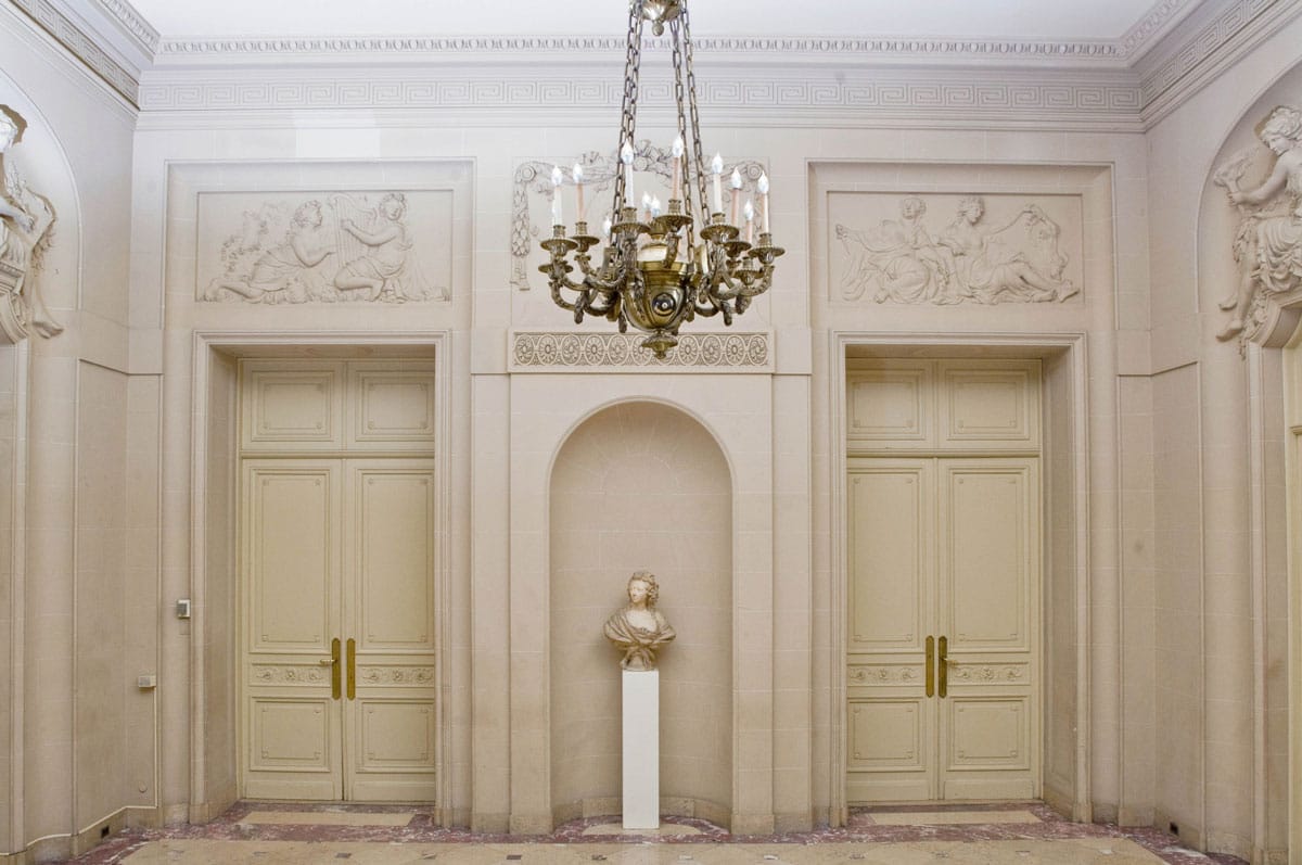 The NYU Institute of Fine Arts Great Hall, on the first floor of Duke House.