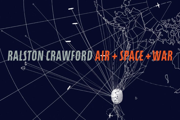 Header Graphic for the exhibition with the exhibition title over a 1940s map.