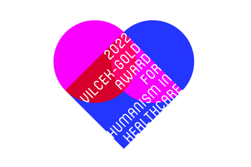 A digital rendering of the 2022 Vilcek-Gold trophy with open call dates.