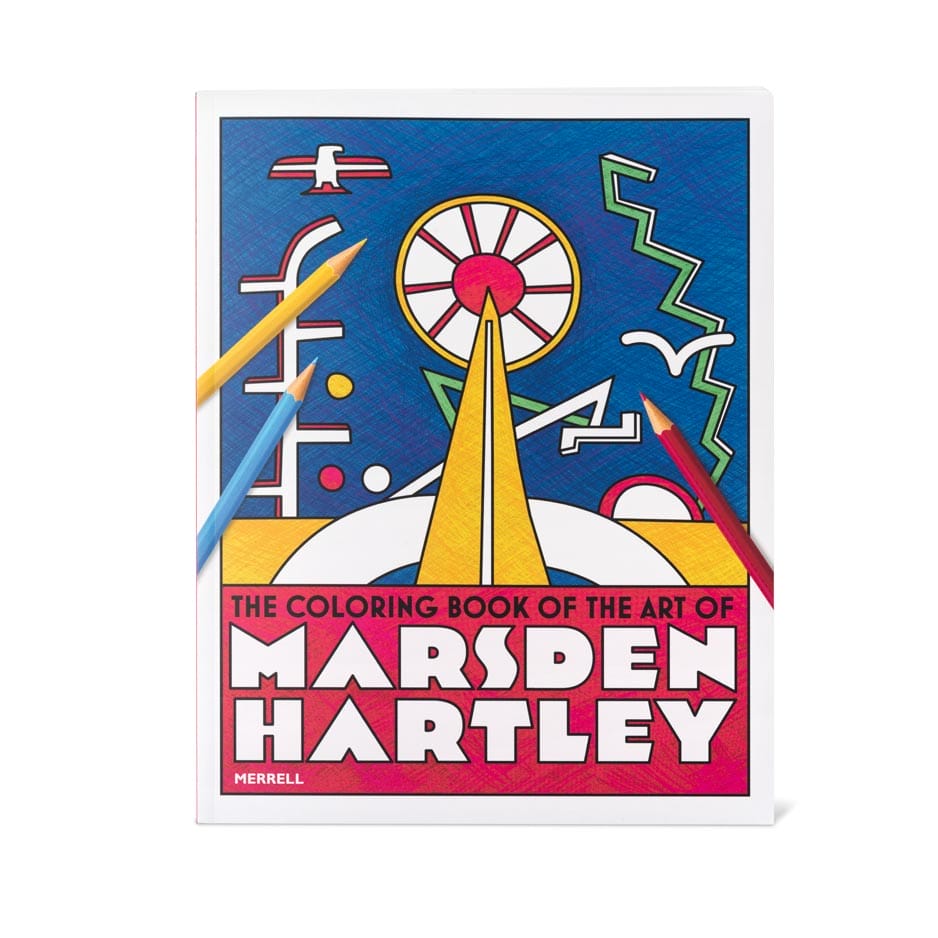 Coloring Book of the Art of Marsden Hartley cover
