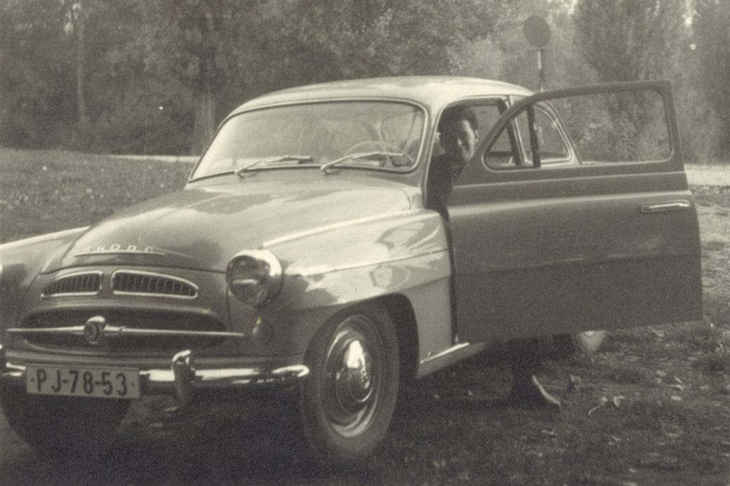 Jan’s Škoda-Spartak automobile that he and Marica used to defect from Czechoslovakia in the fall of 1964.