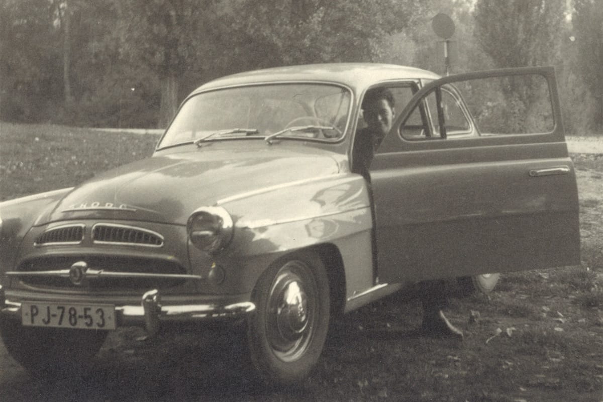 Jan’s Škoda-Spartak automobile that he and Marica used to defect from Czechoslovakia in the fall of 1964.
