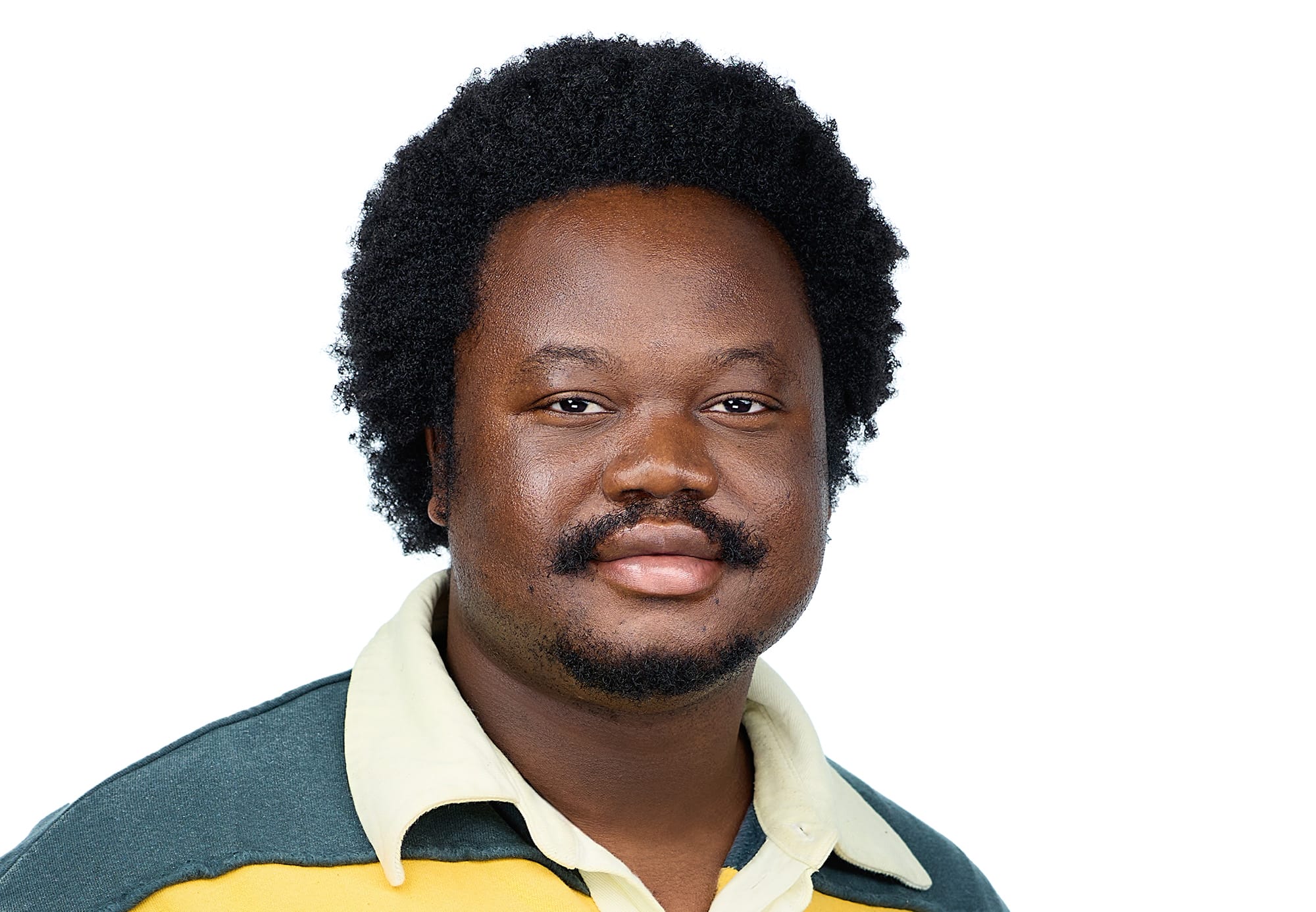 A portrait of Jacques Agbobly.